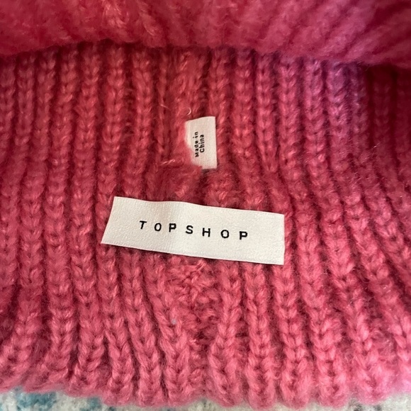 New TOPSHOP pink Casual Beanie - Picture 3 of 5